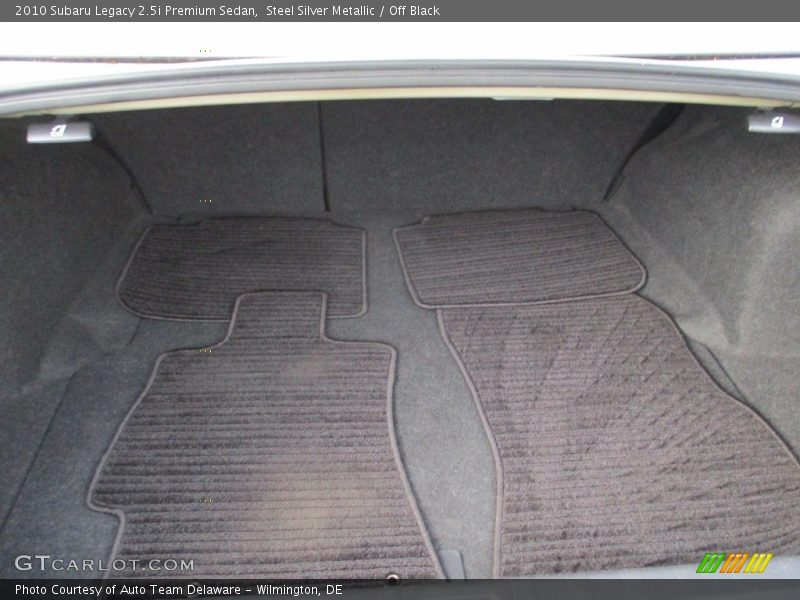 Steel Silver Metallic / Off Black 2010 Subaru Legacy 2.5i Premium Sedan