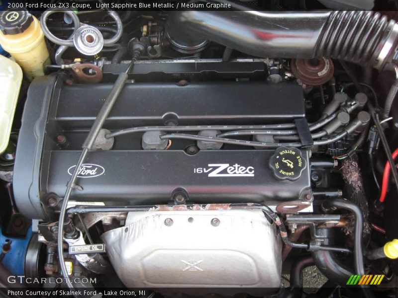 Light Sapphire Blue Metallic / Medium Graphite 2000 Ford Focus ZX3 Coupe