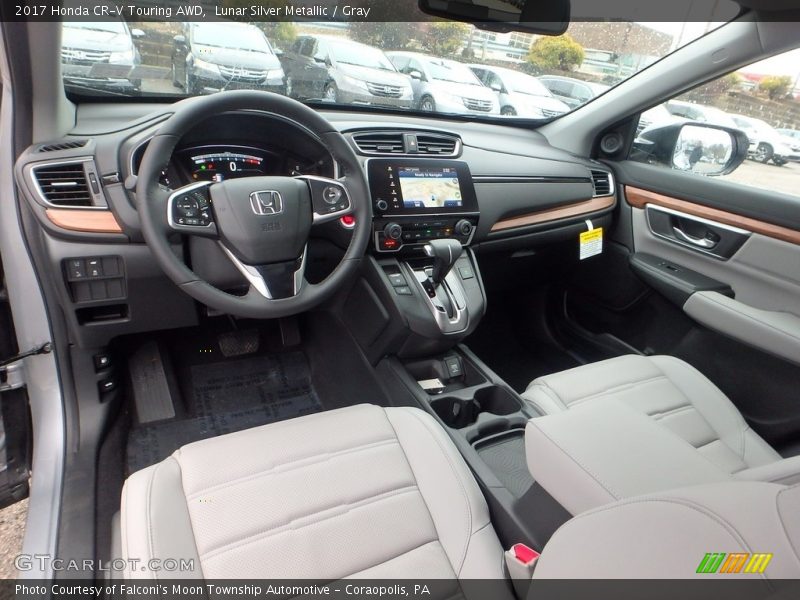  2017 CR-V Touring AWD Gray Interior