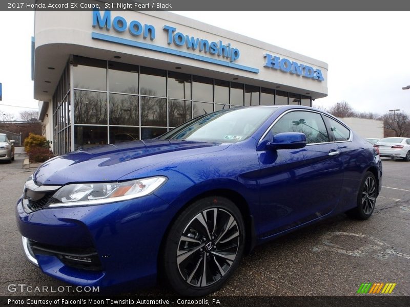 Still Night Pearl / Black 2017 Honda Accord EX Coupe