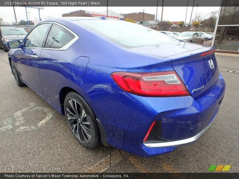 Still Night Pearl / Black 2017 Honda Accord EX Coupe