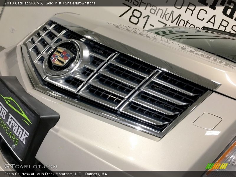 Gold Mist / Shale/Brownstone 2010 Cadillac SRX V6