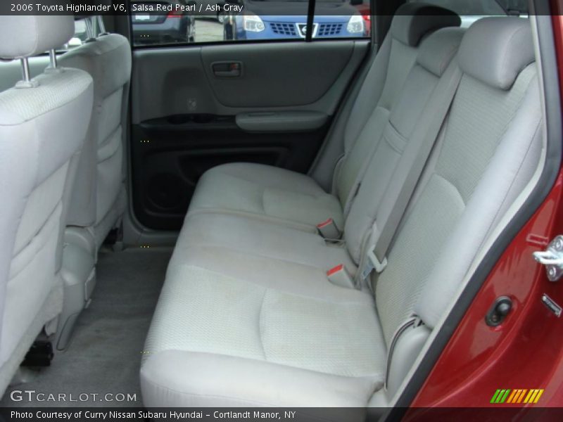 Salsa Red Pearl / Ash Gray 2006 Toyota Highlander V6