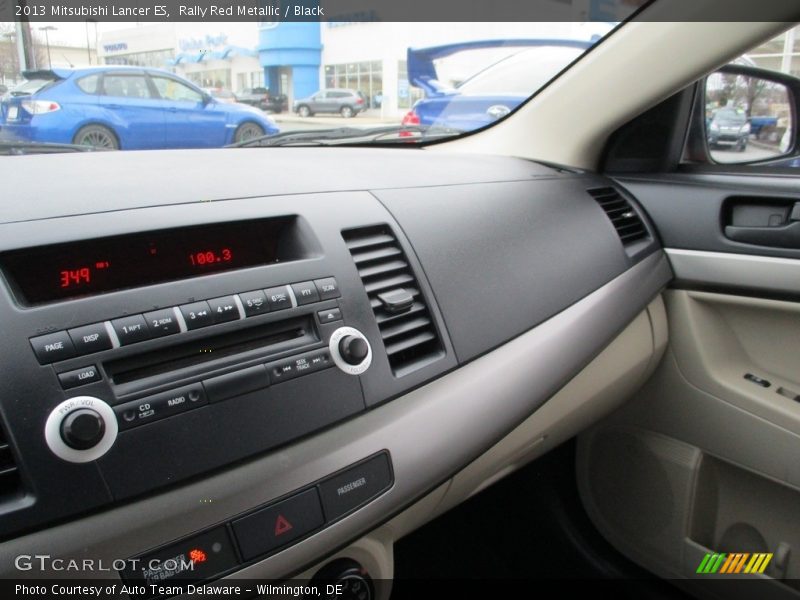 Rally Red Metallic / Black 2013 Mitsubishi Lancer ES