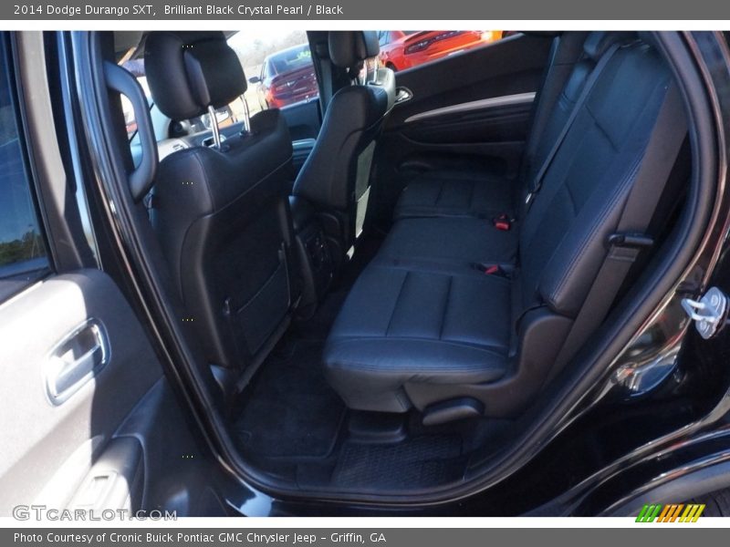 Brilliant Black Crystal Pearl / Black 2014 Dodge Durango SXT