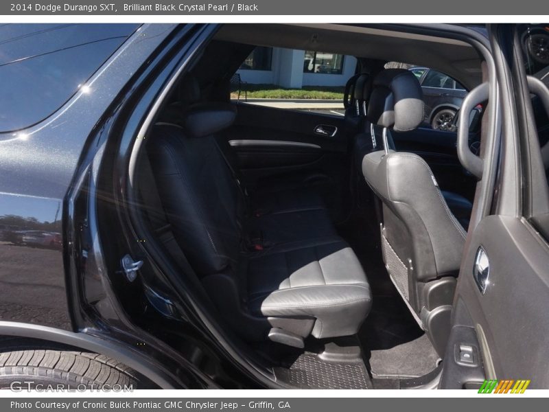 Brilliant Black Crystal Pearl / Black 2014 Dodge Durango SXT