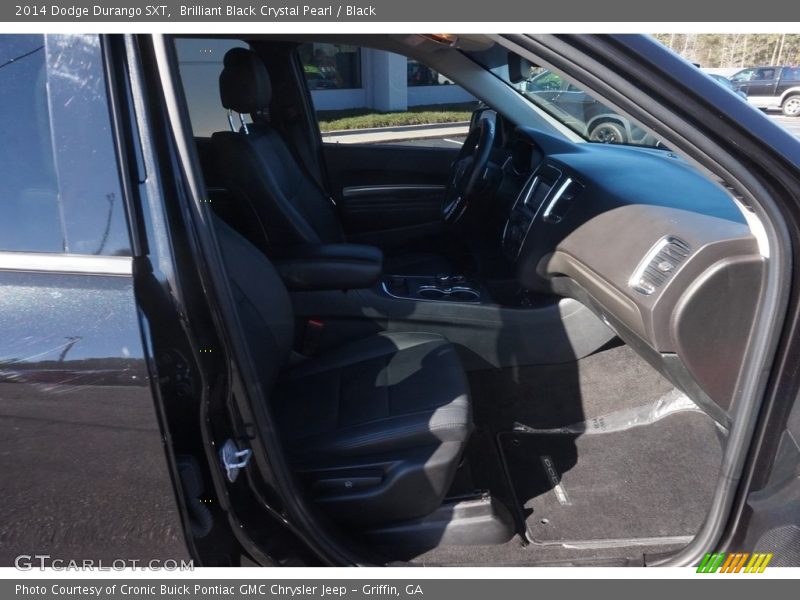 Brilliant Black Crystal Pearl / Black 2014 Dodge Durango SXT