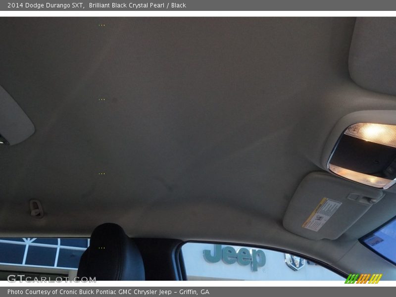 Brilliant Black Crystal Pearl / Black 2014 Dodge Durango SXT