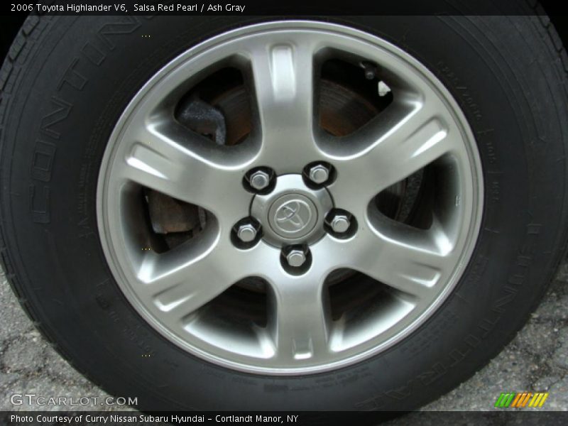 Salsa Red Pearl / Ash Gray 2006 Toyota Highlander V6