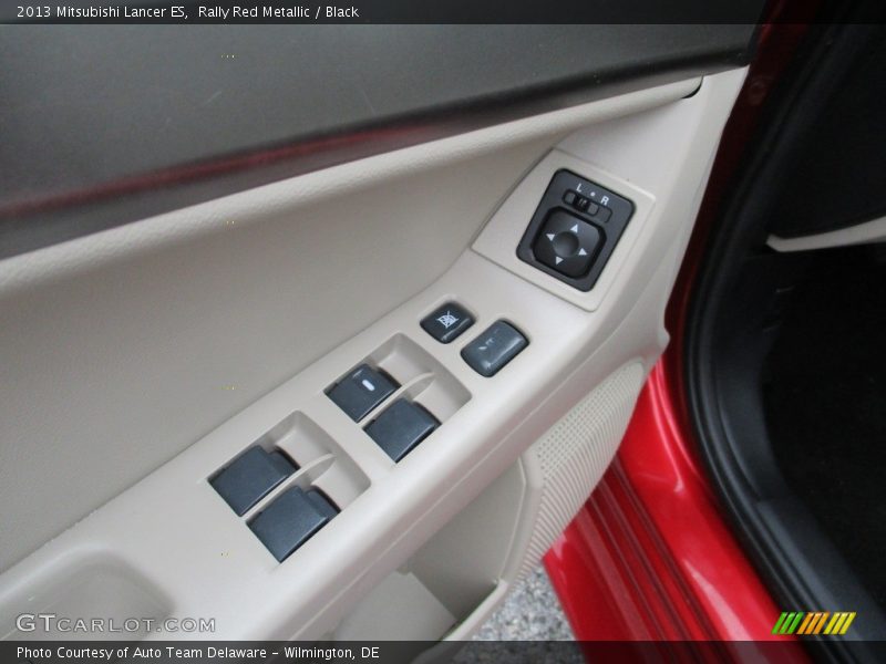 Rally Red Metallic / Black 2013 Mitsubishi Lancer ES