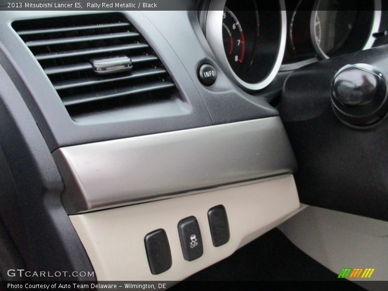 Rally Red Metallic / Black 2013 Mitsubishi Lancer ES