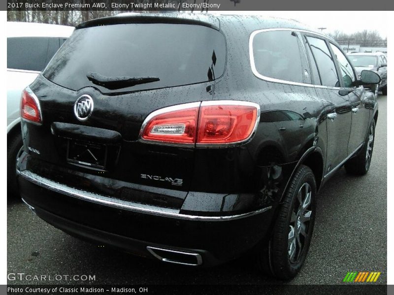 Ebony Twilight Metallic / Ebony/Ebony 2017 Buick Enclave Premium AWD