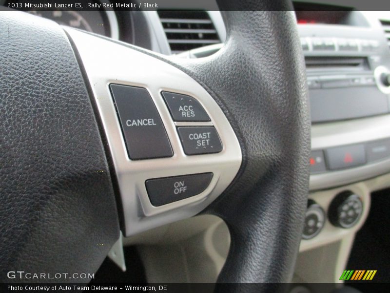 Rally Red Metallic / Black 2013 Mitsubishi Lancer ES