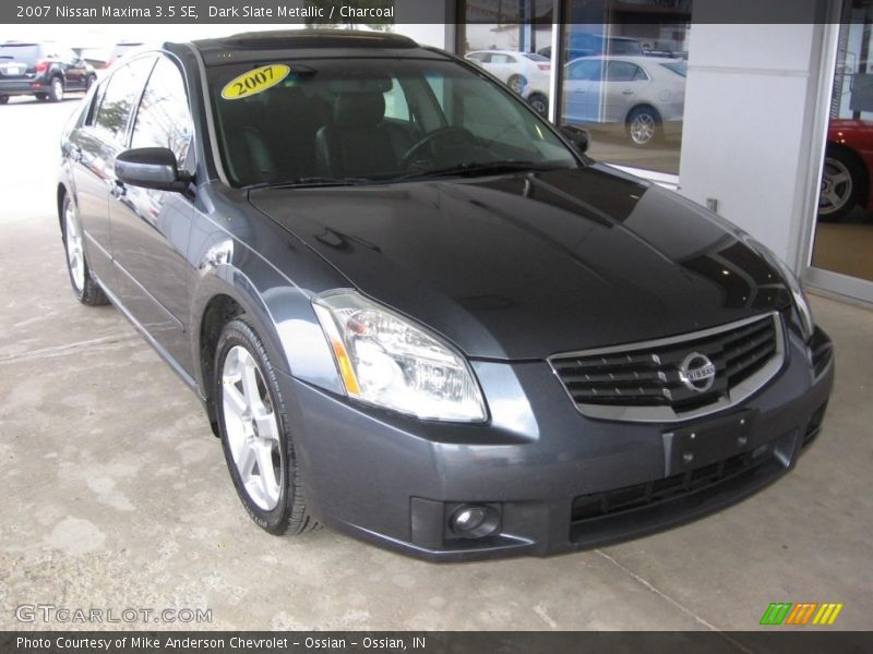Dark Slate Metallic / Charcoal 2007 Nissan Maxima 3.5 SE