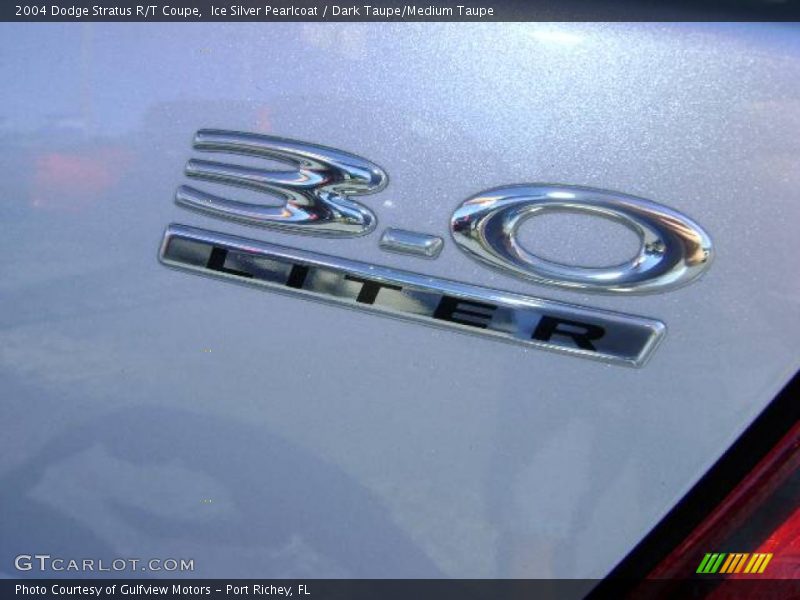 Ice Silver Pearlcoat / Dark Taupe/Medium Taupe 2004 Dodge Stratus R/T Coupe