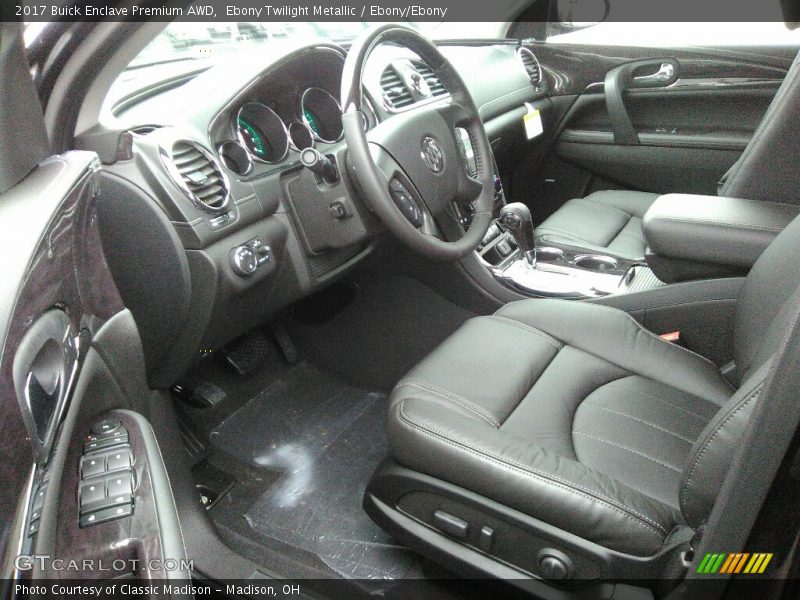 Ebony Twilight Metallic / Ebony/Ebony 2017 Buick Enclave Premium AWD