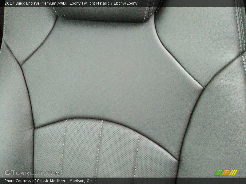 Ebony Twilight Metallic / Ebony/Ebony 2017 Buick Enclave Premium AWD