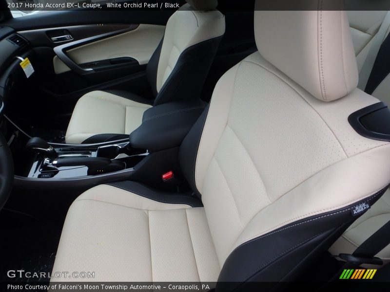 Front Seat of 2017 Accord EX-L Coupe