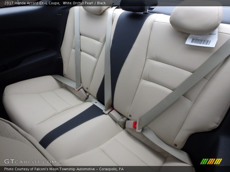 Rear Seat of 2017 Accord EX-L Coupe