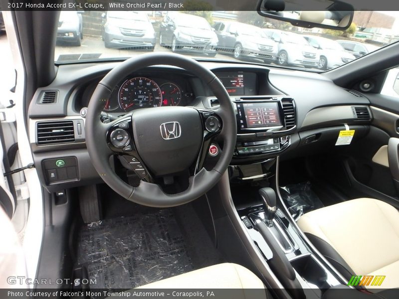  2017 Accord EX-L Coupe Black Interior