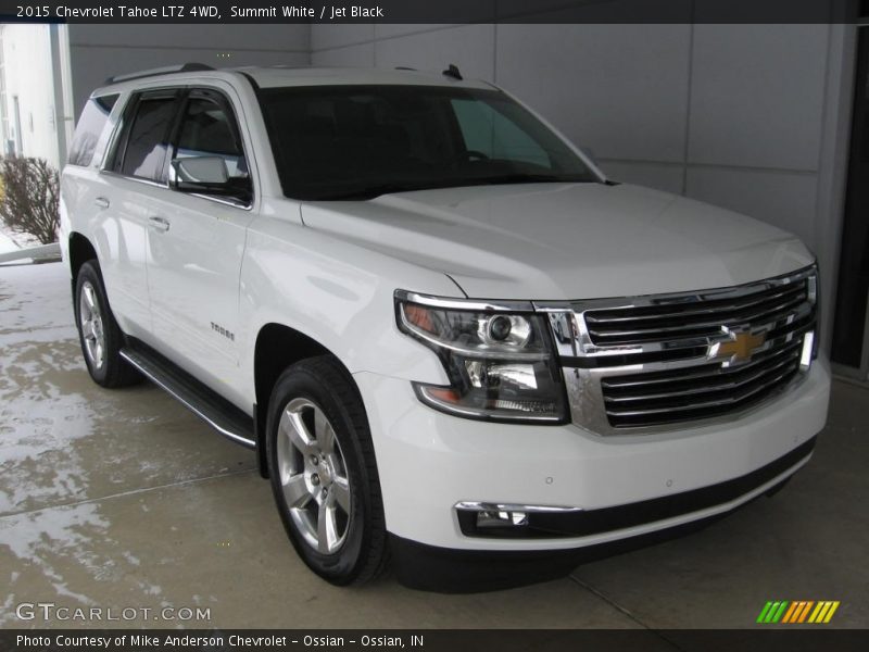 Summit White / Jet Black 2015 Chevrolet Tahoe LTZ 4WD