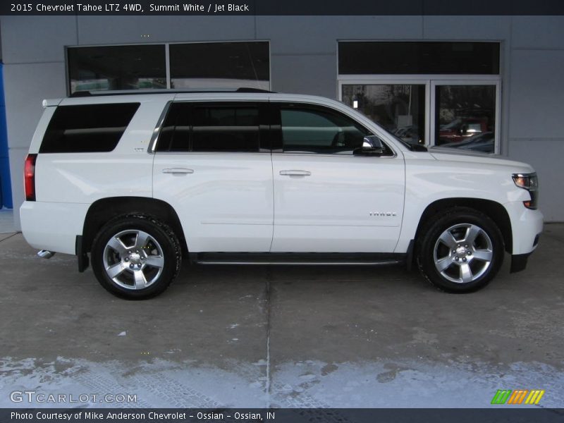 Summit White / Jet Black 2015 Chevrolet Tahoe LTZ 4WD