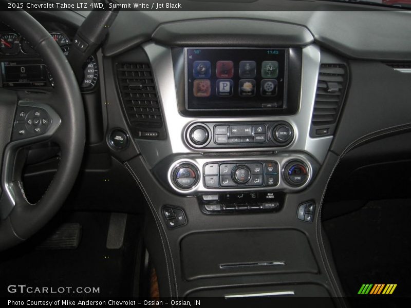 Summit White / Jet Black 2015 Chevrolet Tahoe LTZ 4WD