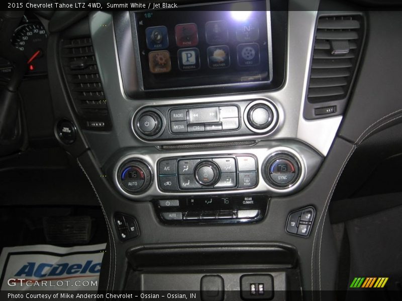 Summit White / Jet Black 2015 Chevrolet Tahoe LTZ 4WD