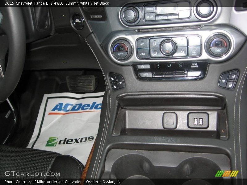 Summit White / Jet Black 2015 Chevrolet Tahoe LTZ 4WD