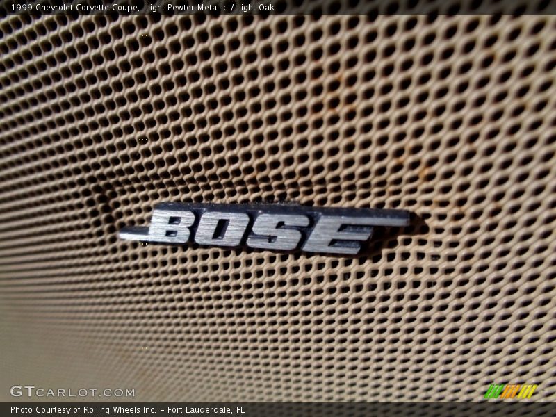 Light Pewter Metallic / Light Oak 1999 Chevrolet Corvette Coupe