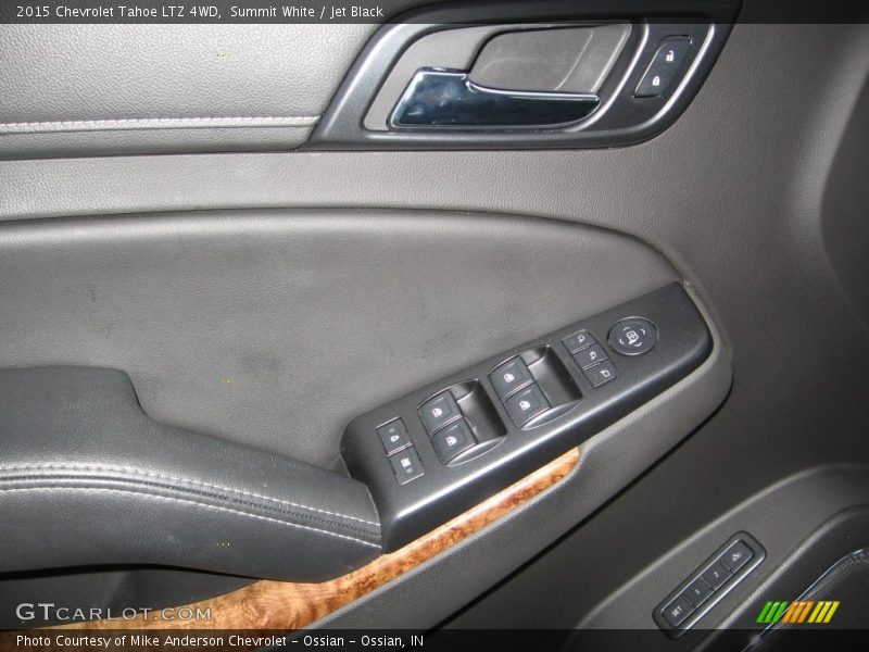Summit White / Jet Black 2015 Chevrolet Tahoe LTZ 4WD