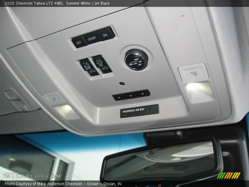 Summit White / Jet Black 2015 Chevrolet Tahoe LTZ 4WD