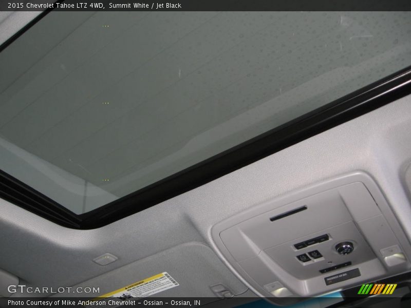 Summit White / Jet Black 2015 Chevrolet Tahoe LTZ 4WD