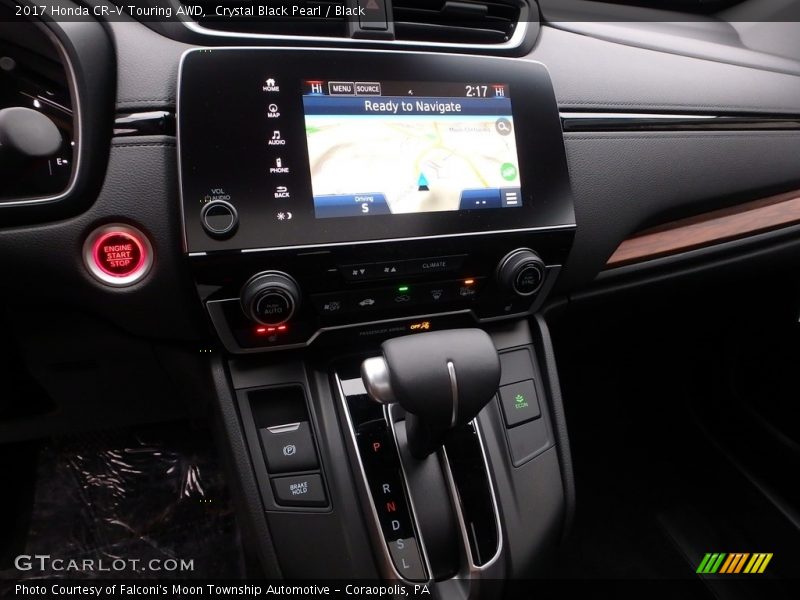 Controls of 2017 CR-V Touring AWD