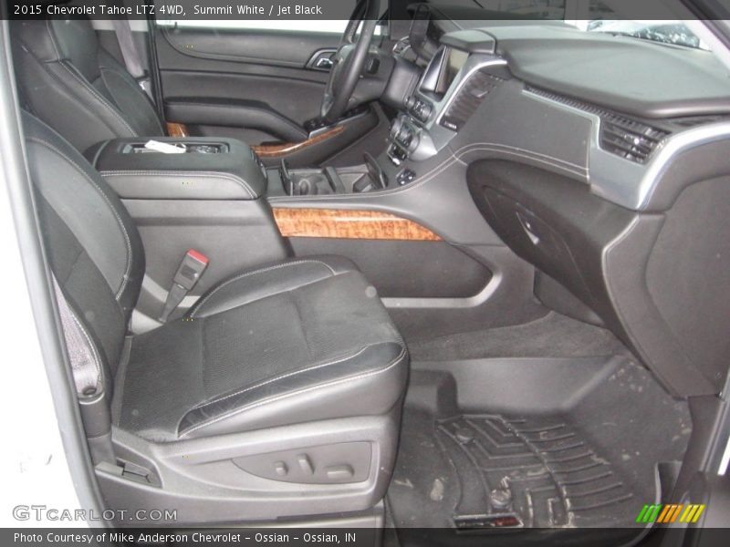 Summit White / Jet Black 2015 Chevrolet Tahoe LTZ 4WD