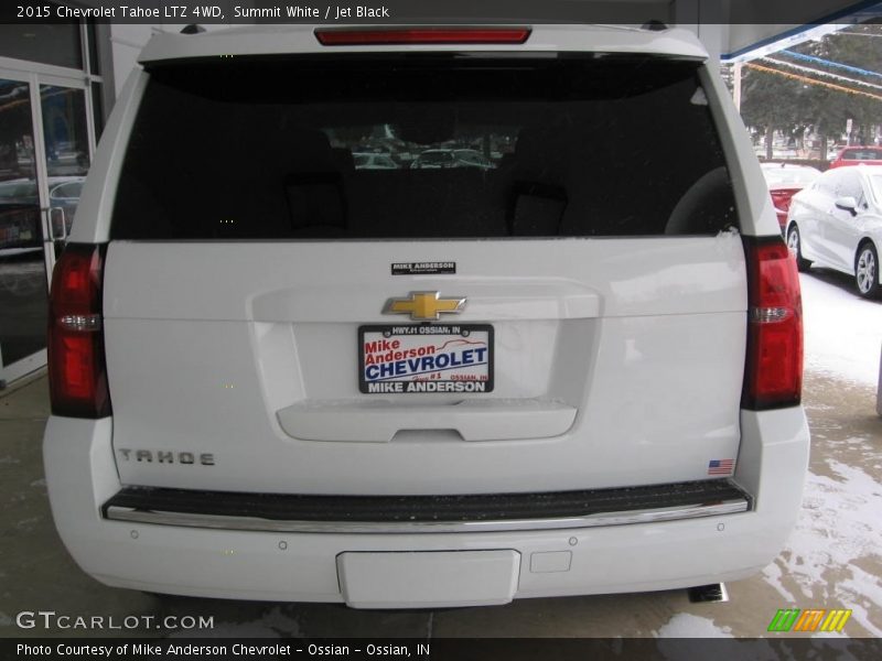 Summit White / Jet Black 2015 Chevrolet Tahoe LTZ 4WD