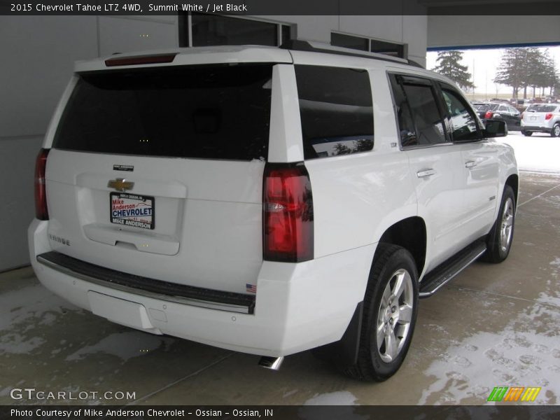 Summit White / Jet Black 2015 Chevrolet Tahoe LTZ 4WD