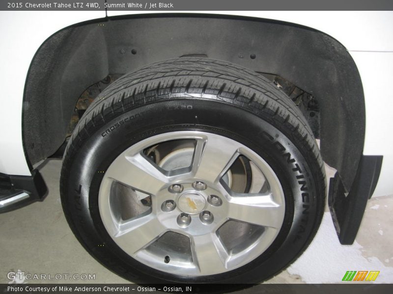 Summit White / Jet Black 2015 Chevrolet Tahoe LTZ 4WD