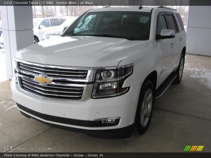 Summit White / Jet Black 2015 Chevrolet Tahoe LTZ 4WD