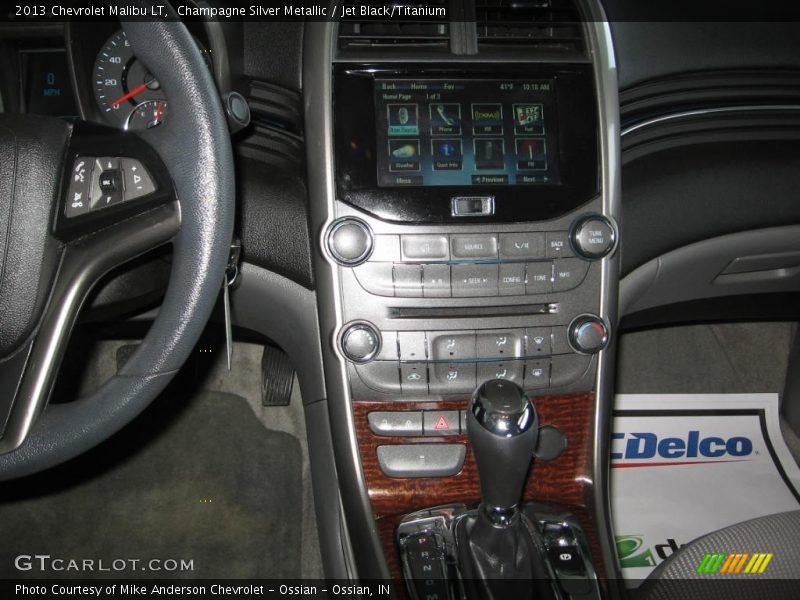 Champagne Silver Metallic / Jet Black/Titanium 2013 Chevrolet Malibu LT