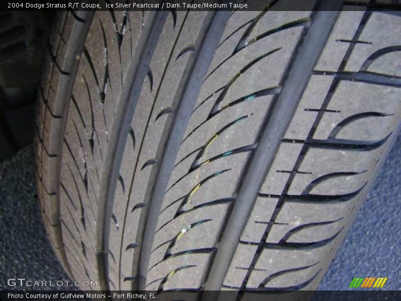 Ice Silver Pearlcoat / Dark Taupe/Medium Taupe 2004 Dodge Stratus R/T Coupe
