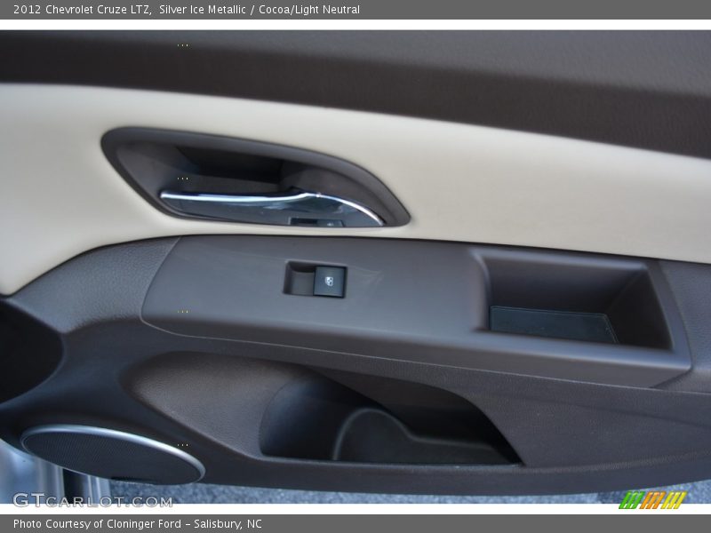 Silver Ice Metallic / Cocoa/Light Neutral 2012 Chevrolet Cruze LTZ