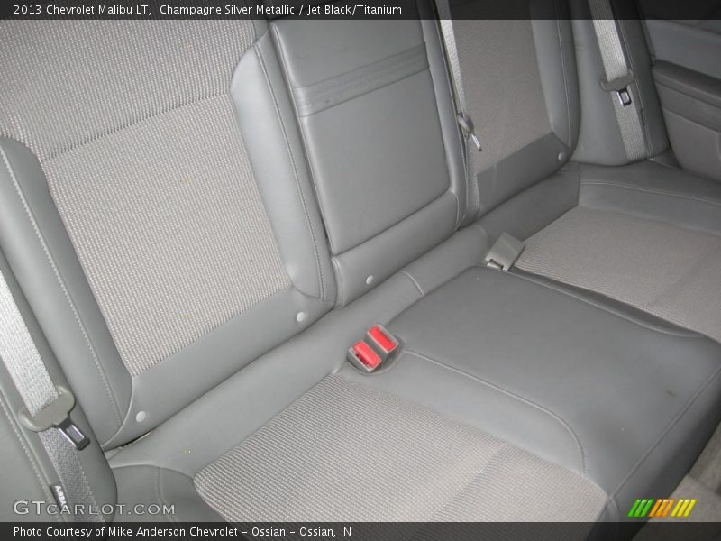 Champagne Silver Metallic / Jet Black/Titanium 2013 Chevrolet Malibu LT