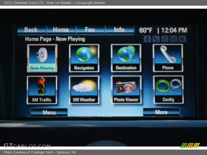 Silver Ice Metallic / Cocoa/Light Neutral 2012 Chevrolet Cruze LTZ