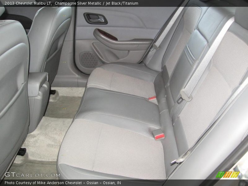 Champagne Silver Metallic / Jet Black/Titanium 2013 Chevrolet Malibu LT