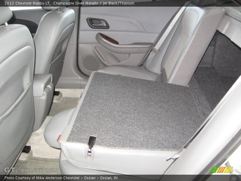 Champagne Silver Metallic / Jet Black/Titanium 2013 Chevrolet Malibu LT
