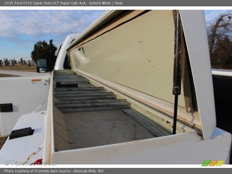 Oxford White / Steel 2015 Ford F250 Super Duty XLT Super Cab 4x4