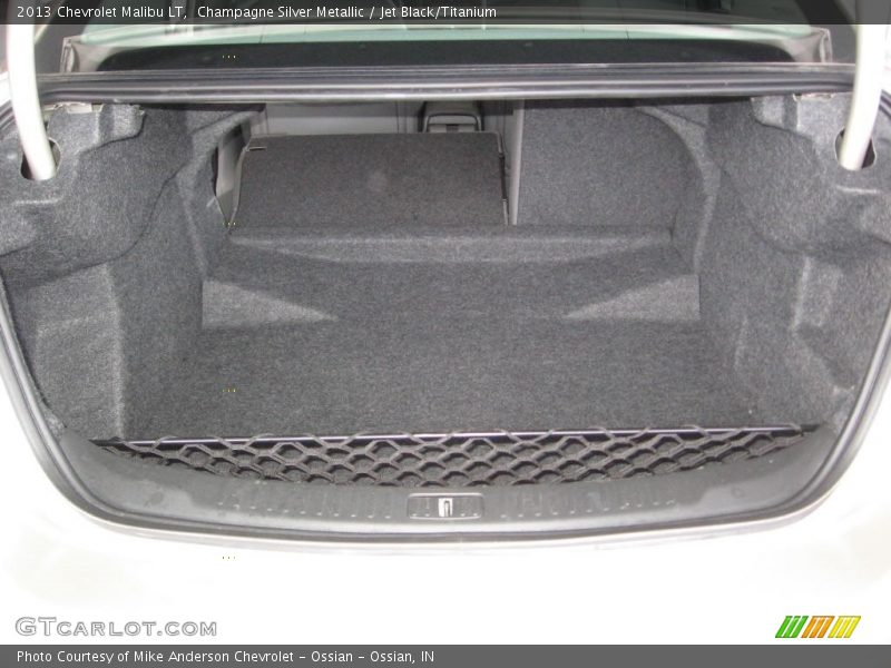 Champagne Silver Metallic / Jet Black/Titanium 2013 Chevrolet Malibu LT