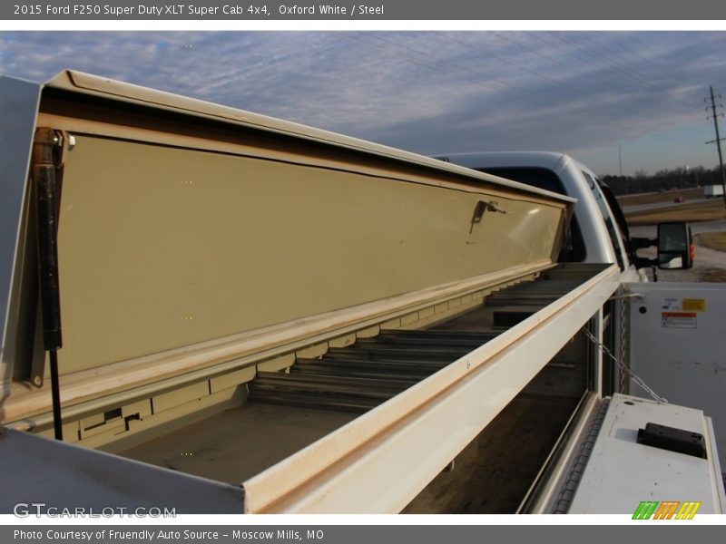 Oxford White / Steel 2015 Ford F250 Super Duty XLT Super Cab 4x4