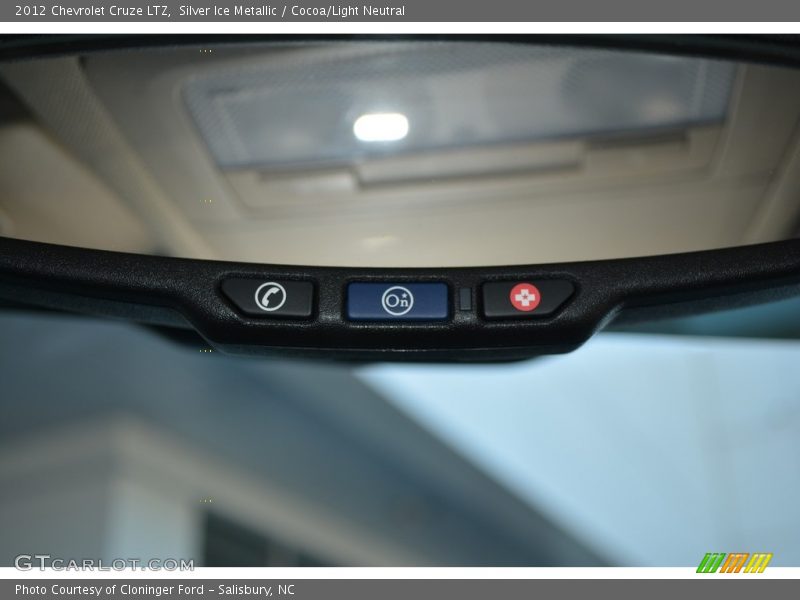 Silver Ice Metallic / Cocoa/Light Neutral 2012 Chevrolet Cruze LTZ